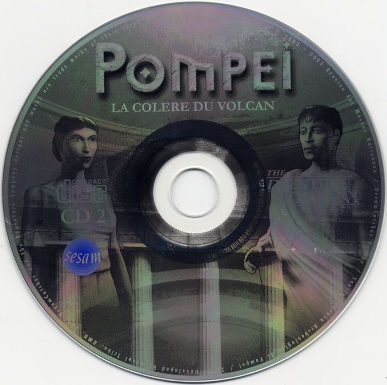 Media for TimeScape: Journey to Pompeii (Windows) (The Adventure Company release (TAC 2003)): Disc 2