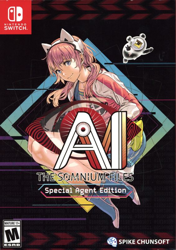 Front Cover for AI: The Somnium Files (Special Agent Edition) (Nintendo Switch)