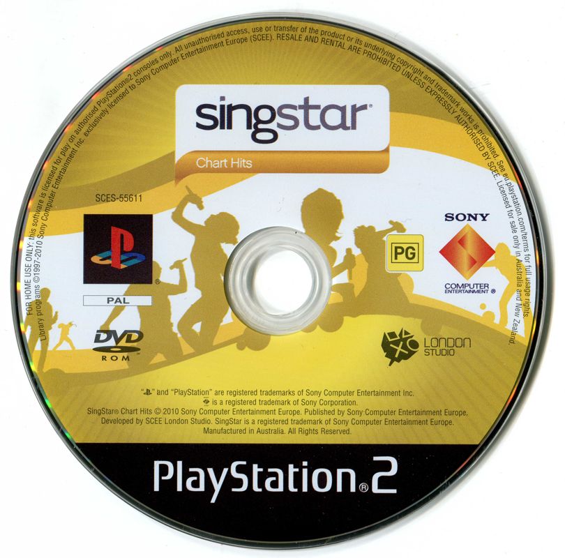 Media for SingStar: Chart Hits (PlayStation 2)