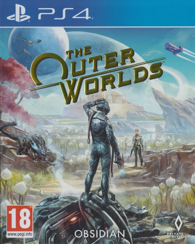 Front Cover for The Outer Worlds (PlayStation 4)