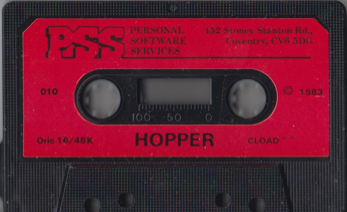 Media for Hopper (Oric): Oric 16/48K side