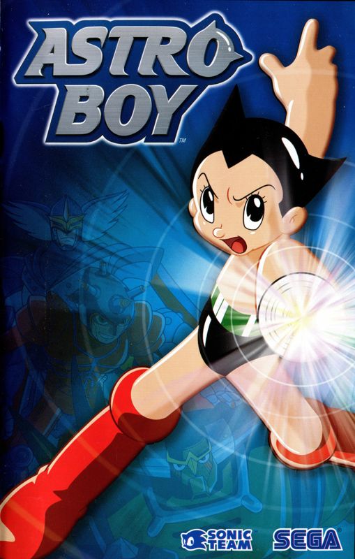 Manual for Astro Boy (PlayStation 2): Front