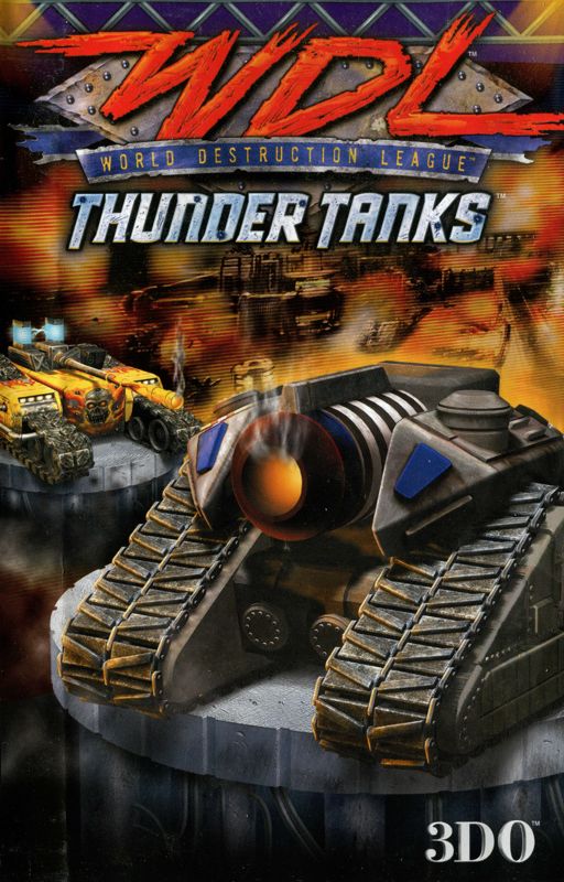 Manual for World Destruction League: Thunder Tanks (PlayStation 2): Front