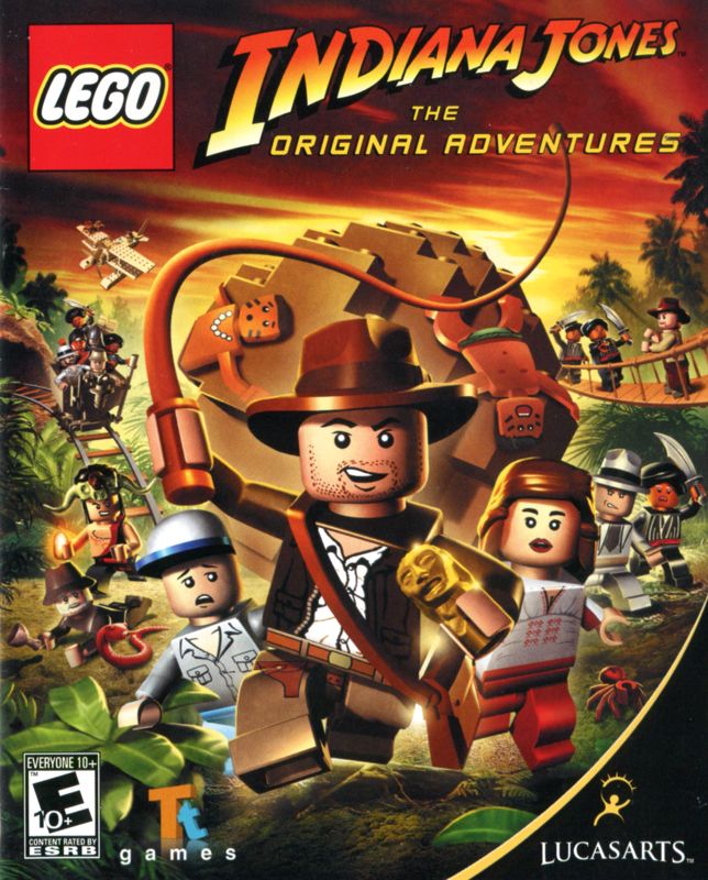 Manual for LEGO Indiana Jones: The Original Adventures (PlayStation 3): Front