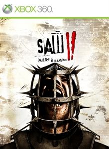 Front Cover for Saw II: Flesh & Blood (Xbox 360) (Games on Demand release)