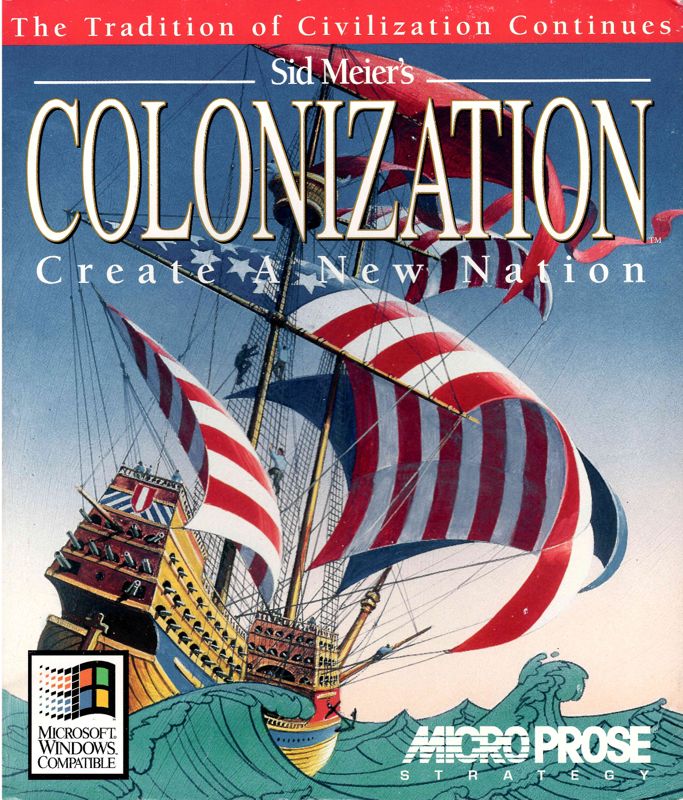 Front Cover for Sid Meier's Colonization (Windows 3.x)