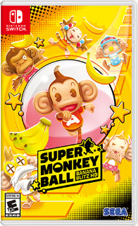 Front Cover for Super Monkey Ball: Banana Blitz HD (Nintendo Switch) (download release): 1st version