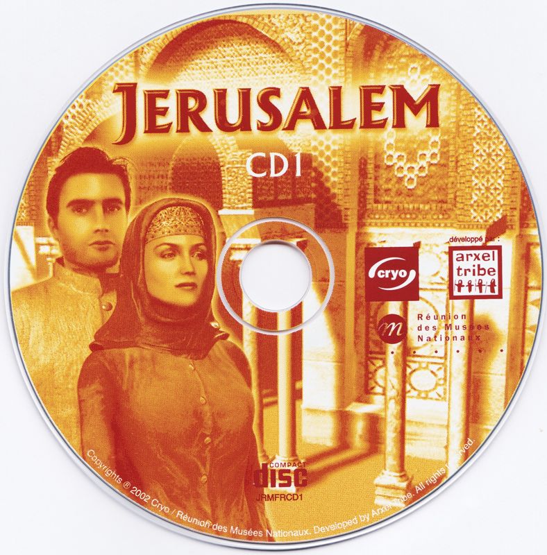 Media for Jerusalem: The Three Roads to the Holy Land (Windows) (Cryo release (2002)): Disc 1