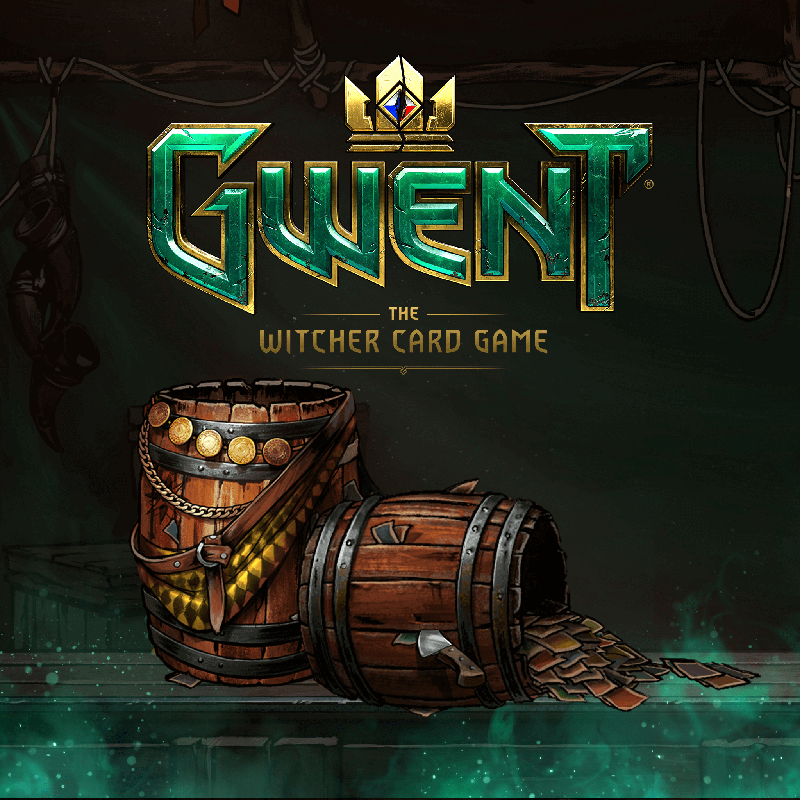 Front Cover for Gwent: The Witcher Card Game - 2x Novigrad Kegs (PlayStation 4) (download release)