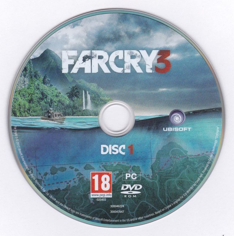 Media for Far Cry 3 (Windows): Disc 1