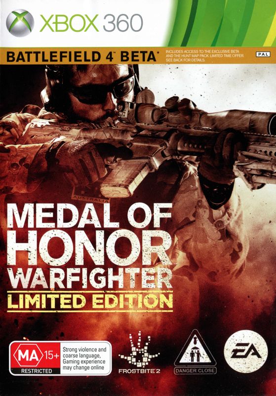 Front Cover for Medal of Honor: Warfighter (Limited Edition) (Xbox 360)