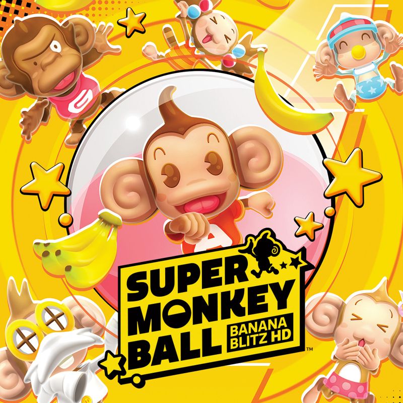 Front Cover for Super Monkey Ball: Banana Blitz HD (Nintendo Switch) (download release)