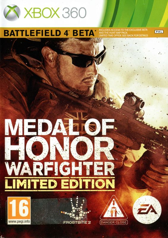 Front Cover for Medal of Honor: Warfighter (Limited Edition) (Xbox 360)