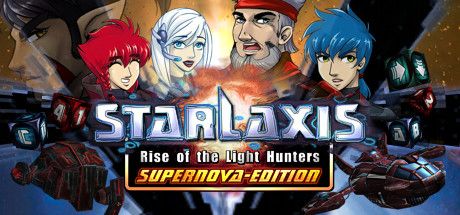 Front Cover for Starlaxis: Rise of the Light Hunters - Supernova-Edition (Windows) (Steam release)