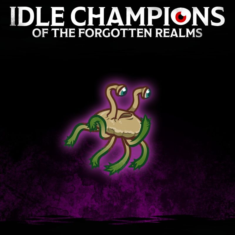 Front Cover for Idle Champions of the Forgotten Realms: The Curious Flumph Familiar Pack (PlayStation 4) (download release)