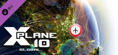 Front Cover for X-Plane 10 Global: North America Scenery (Linux and Macintosh and Windows) (Steam release)