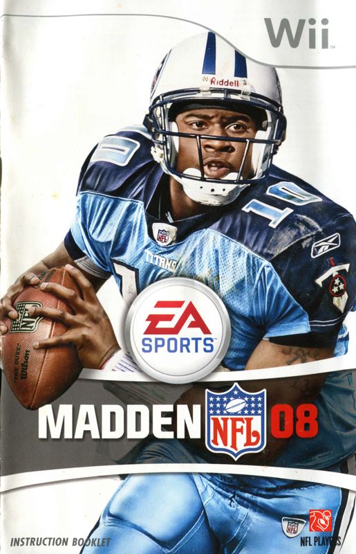 Madden NFL 08 cover or packaging material - MobyGames