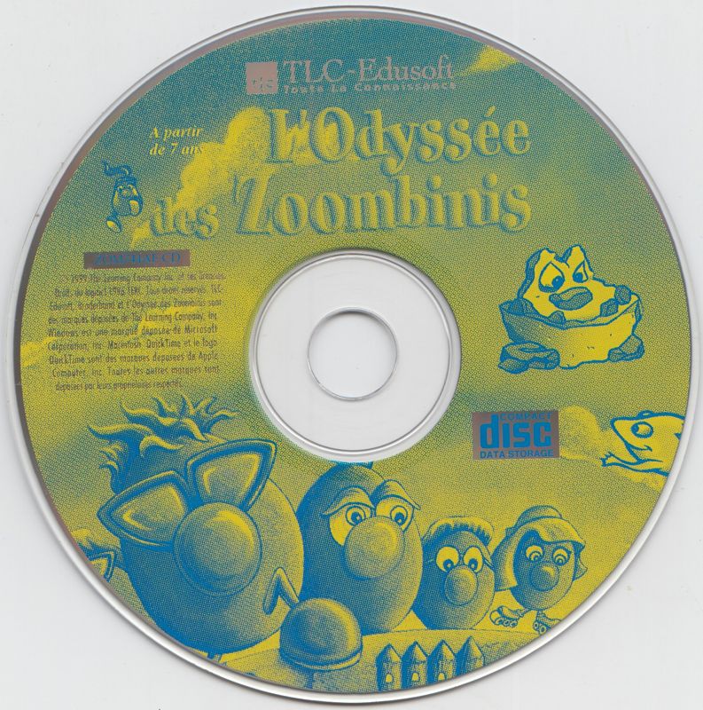 Media for Logical Journey of the Zoombinis (Macintosh and Windows and Windows 3.x) (TLC-Edusoft release (1999))