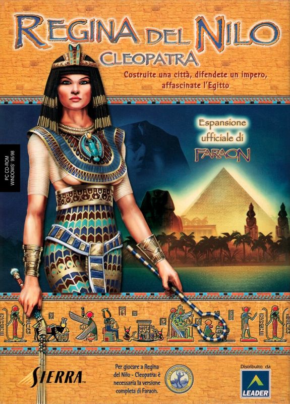 Front Cover for Cleopatra: Queen of the Nile (Windows)