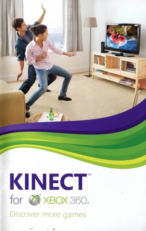 Extras for Kinect Adventures! (Xbox 360): Warranty - front