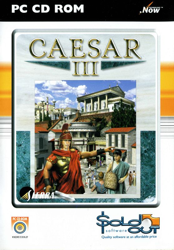 Front Cover for Caesar III (Windows) (Sold Out Software release)