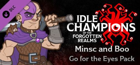 Front Cover for Idle Champions of the Forgotten Realms: Minsc & Boo Go for the Eyes Pack (Macintosh and Windows) (Steam release)