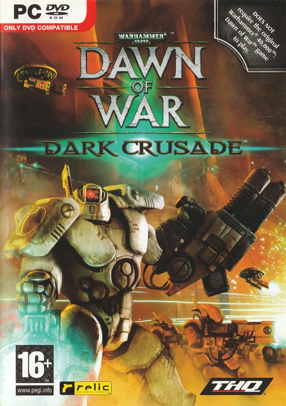 Front Cover for Warhammer 40,000: Dawn of War - Dark Crusade (Windows) (European English release): Side 2 - Tau