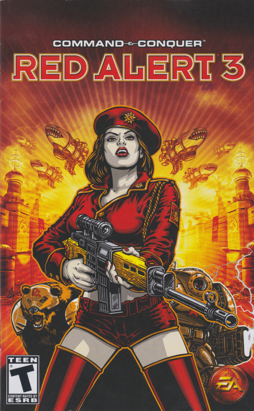 Command & Conquer: Red Alert 3 cover or packaging material - MobyGames