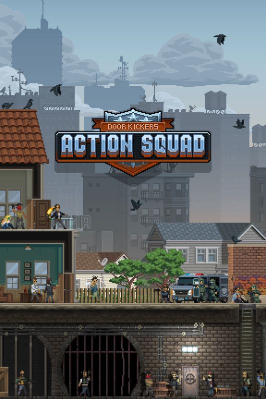 Front Cover for Door Kickers: Action Squad (Xbox One) (download release)