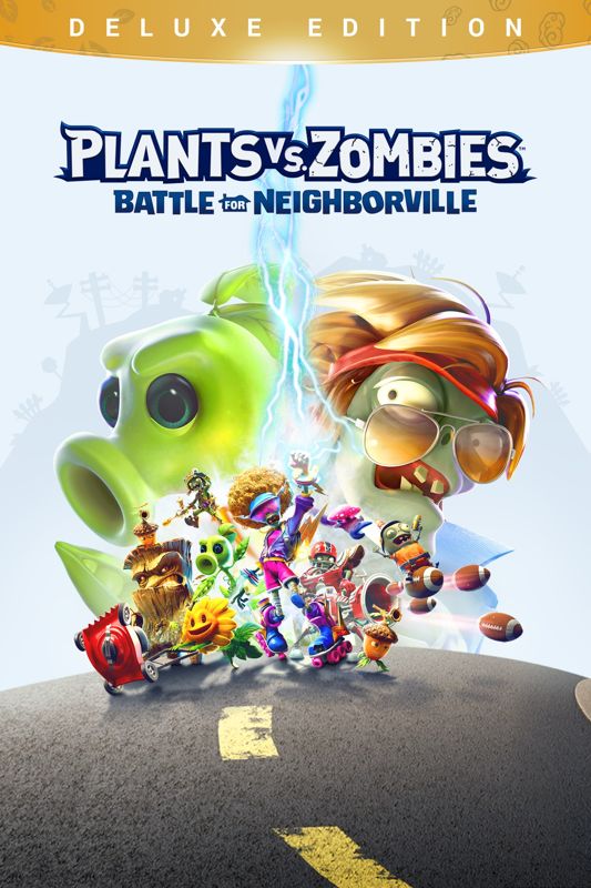 Front Cover for Plants vs. Zombies: Battle for Neighborville (Deluxe Edition) (Xbox One) (download release)