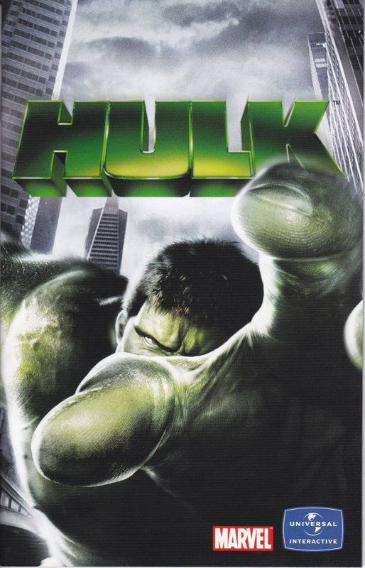 Manual for Hulk (Windows): Front