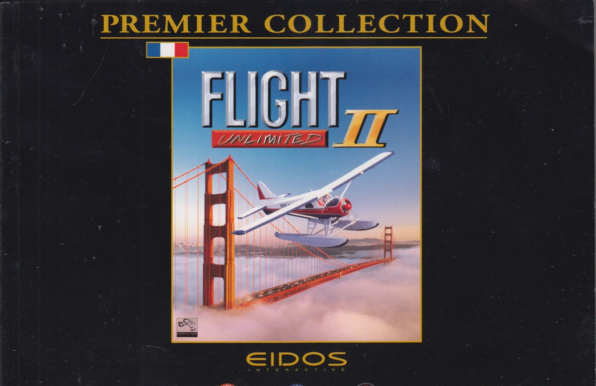 Manual for Flight Unlimited II (Windows) (Eidos Premier Collection release): 276-page - Front