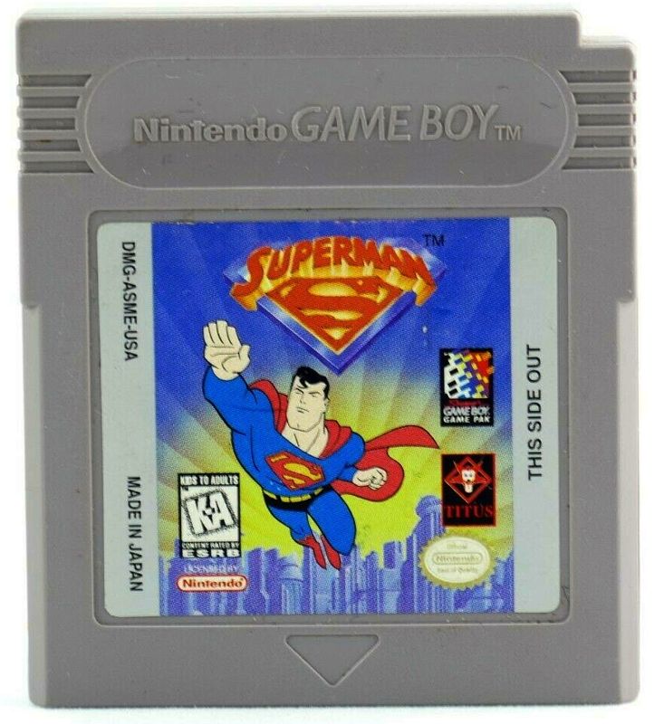 Media for Superman (Game Boy)