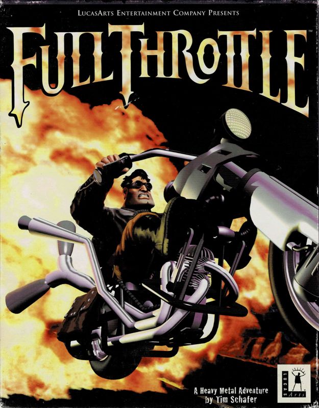 Front Cover for Full Throttle (DOS)