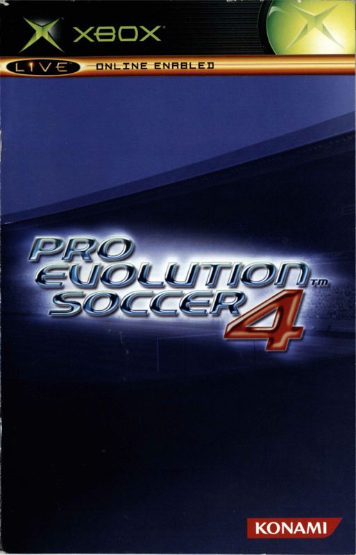 Manual for World Soccer: Winning Eleven 8 International (Xbox): Front