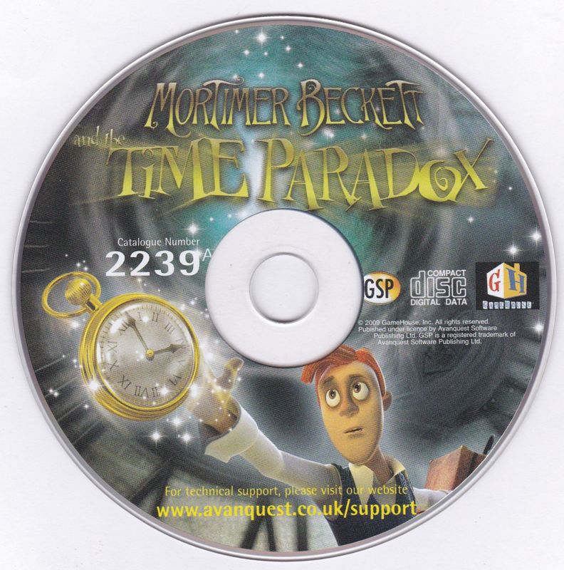 Media for Mortimer Beckett and the Time Paradox (Windows) (Click & Play release)