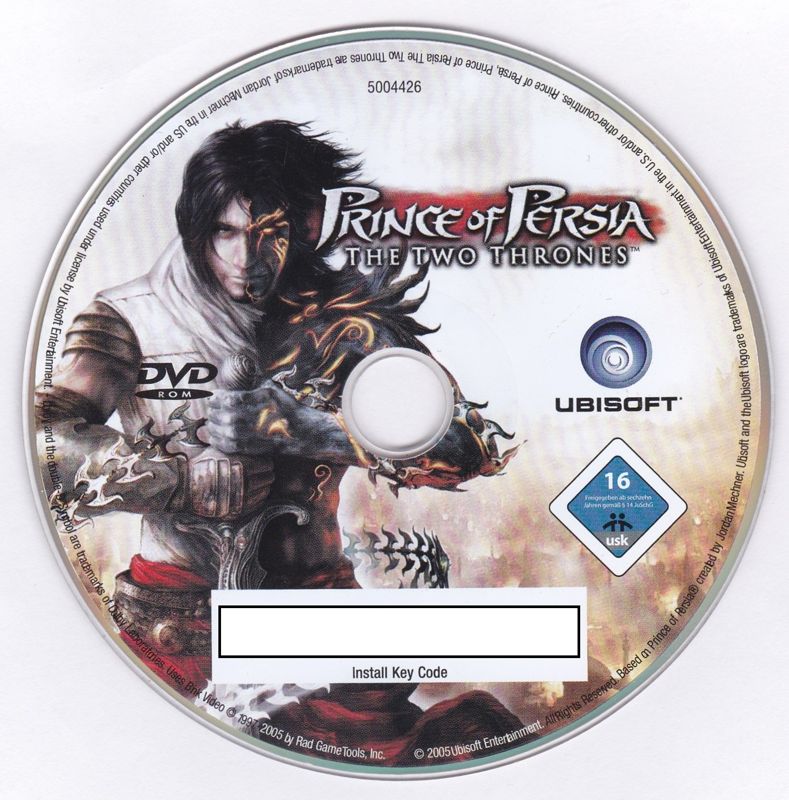 Media for Prince of Persia Trilogy (Windows): Prince of Persia: The Two Thrones