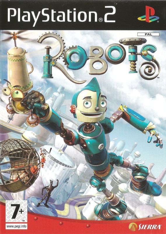 Front Cover for Robots (PlayStation 2)