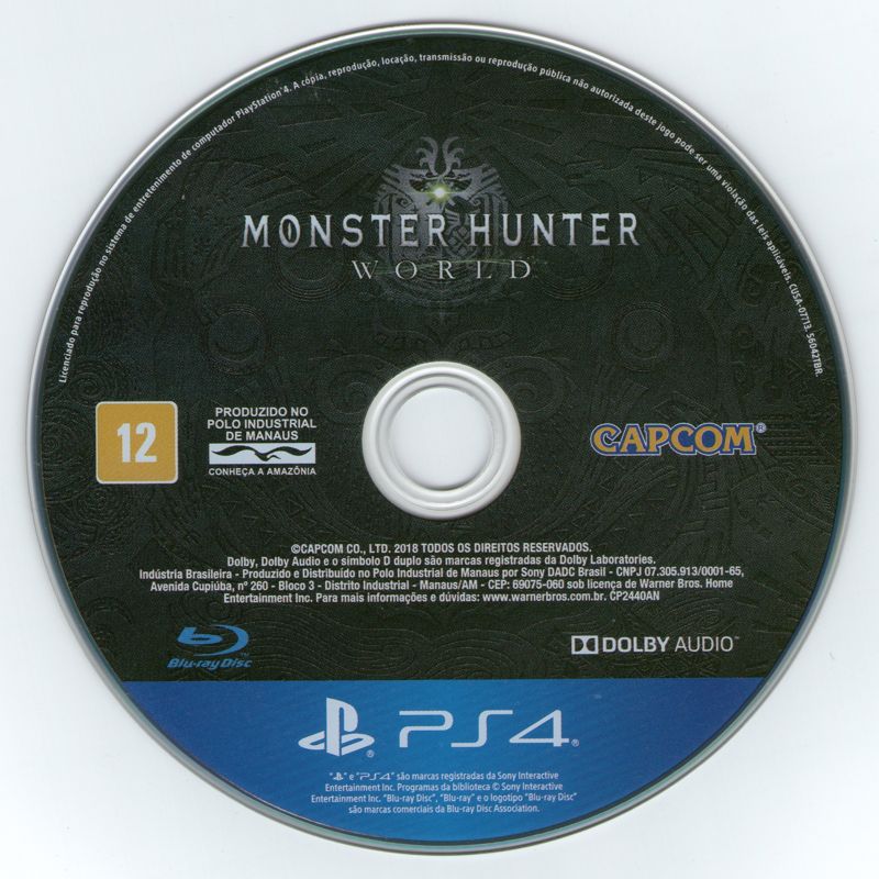 Media for Monster Hunter: World (PlayStation 4)