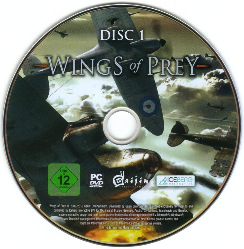 Media for Wings of Prey (Windows): Disc 1