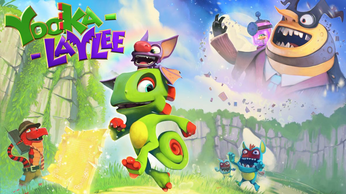Front Cover for Yooka-Laylee (Nintendo Switch) (download release): 2nd version