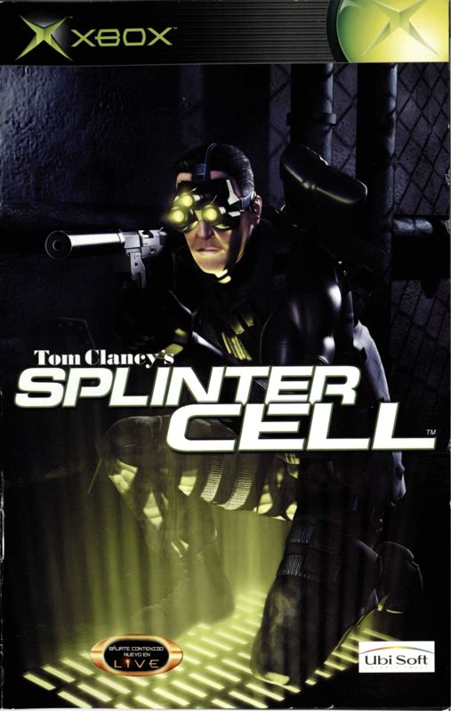 Manual for Tom Clancy's Splinter Cell (Xbox): Front