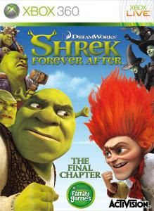 Front Cover for Shrek Forever After: The Final Chapter (Xbox 360) (Games on Demand release)