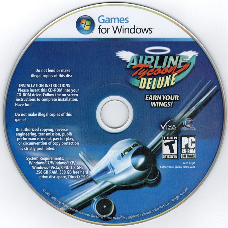 Media for Airline Tycoon Deluxe (Windows) (2011 re-release)