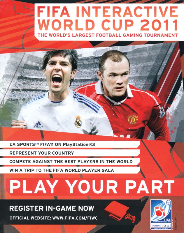 Advertisement for FIFA Soccer 11 (PlayStation 3)