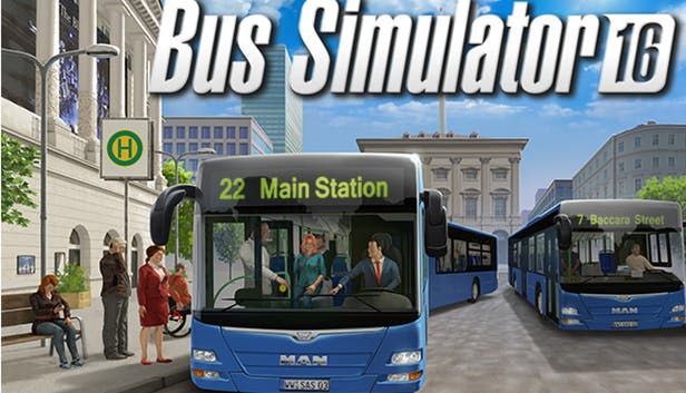 Front Cover for Bus Simulator 16 (Macintosh and Windows) (Humble Store release)