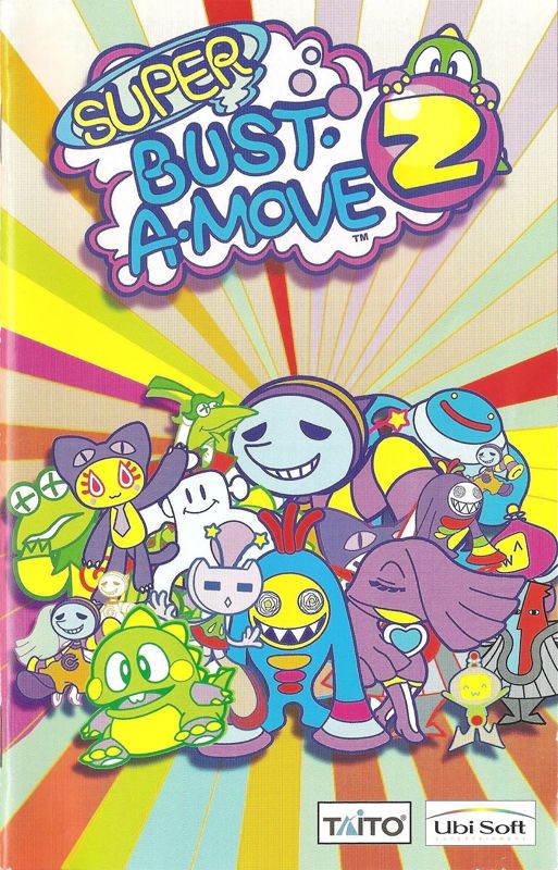 Manual for Super Bust-A-Move 2 (PlayStation 2): Front
