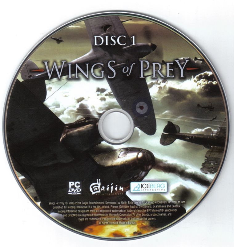 Media for Wings of Prey (Windows): Disc 1