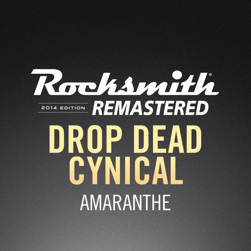 Front Cover for Rocksmith 2014 Edition: Remastered - Amaranthe: Drop Dead Cynical (PlayStation 3 and PlayStation 4) (download release)