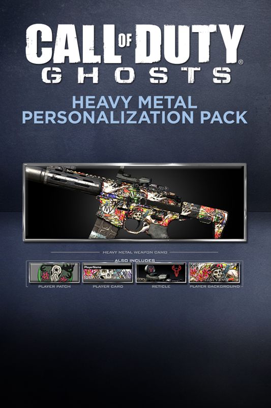 Front Cover for Call of Duty: Ghosts - Heavy Metal Personalization Pack (Xbox One) (download release)